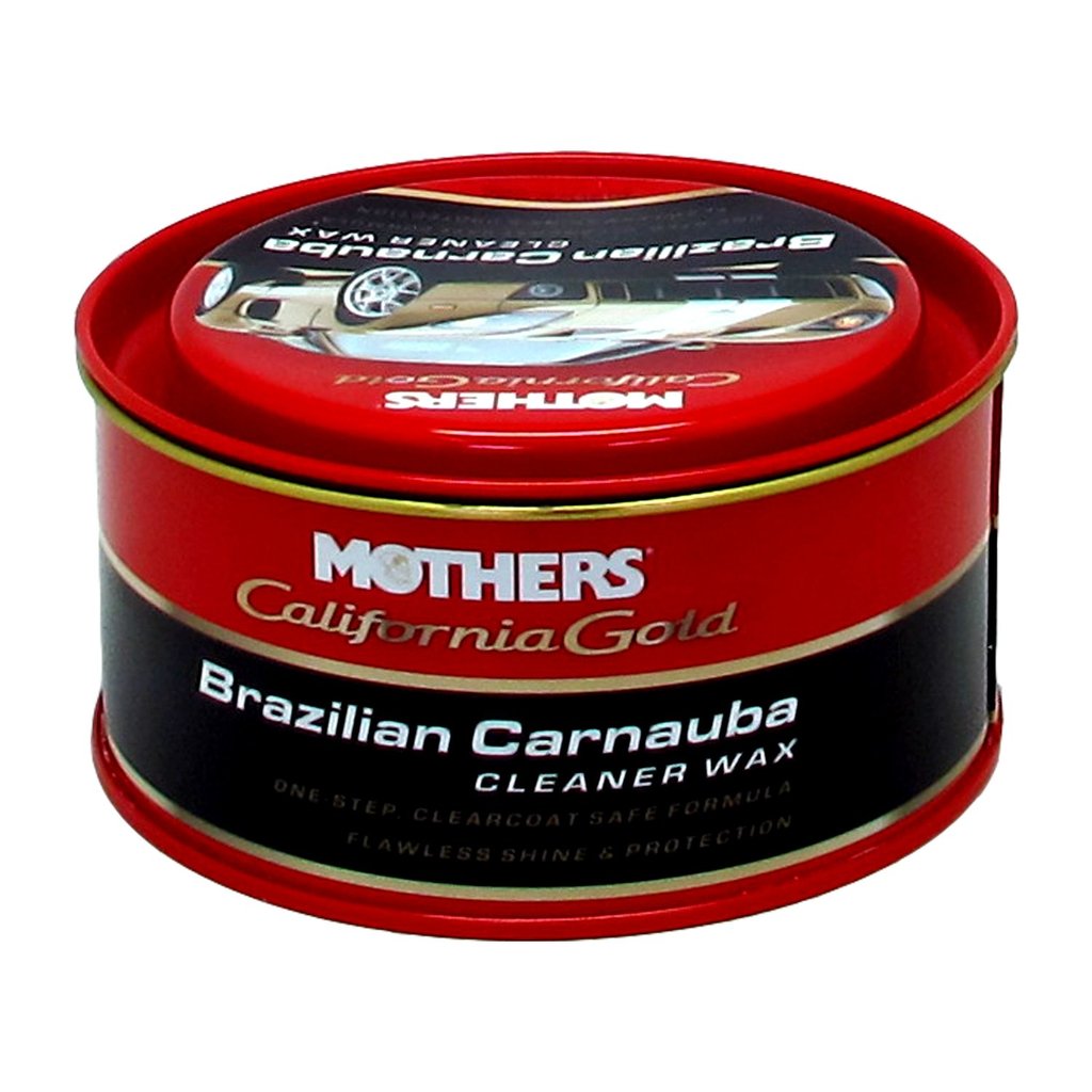 MOTHERS CALIF. GOLD BRAZILIAN CARNAUBA PASTE WAX 12oz 05500