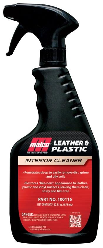 MALCO 100116 LEATHER & PLASTIC INTERIOR CLEANER