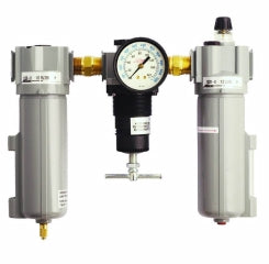 Milton® 1/2" NPT Deluxe Polycarbonate FRL Trio 1102