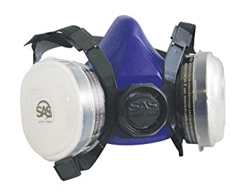 SAS Bandit OV/N95 Half-Mask Respirator (CARETA DESECHABLE 2 FILTROS) 8661-92