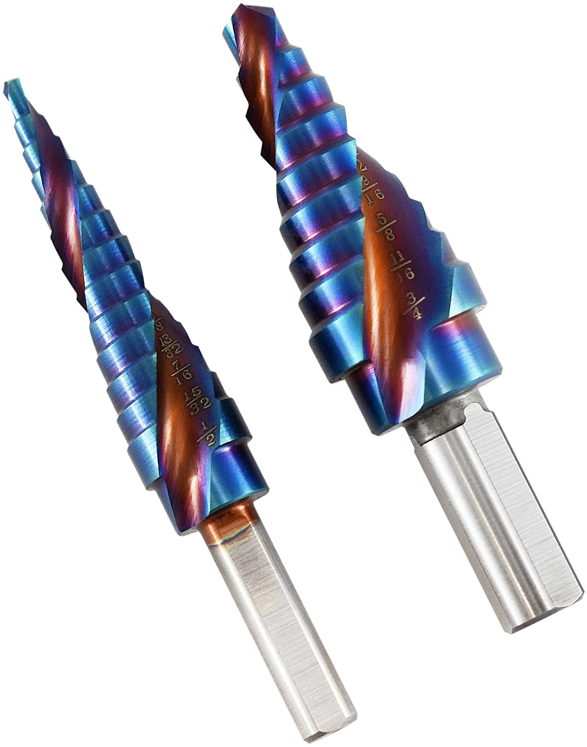 Astro 9442 Blue Steel 2pc Max-Duty Step Drill Set