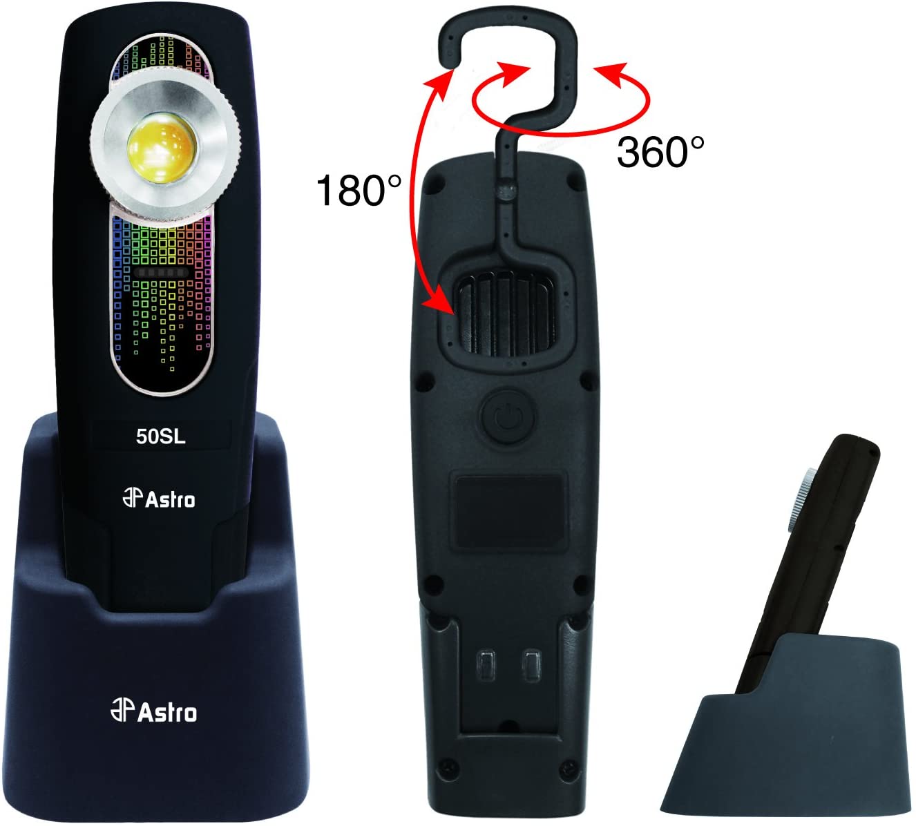 Astro 50SL SunLight 400 Lumen Rechargeable Handheld Color Match Light – CRI 97