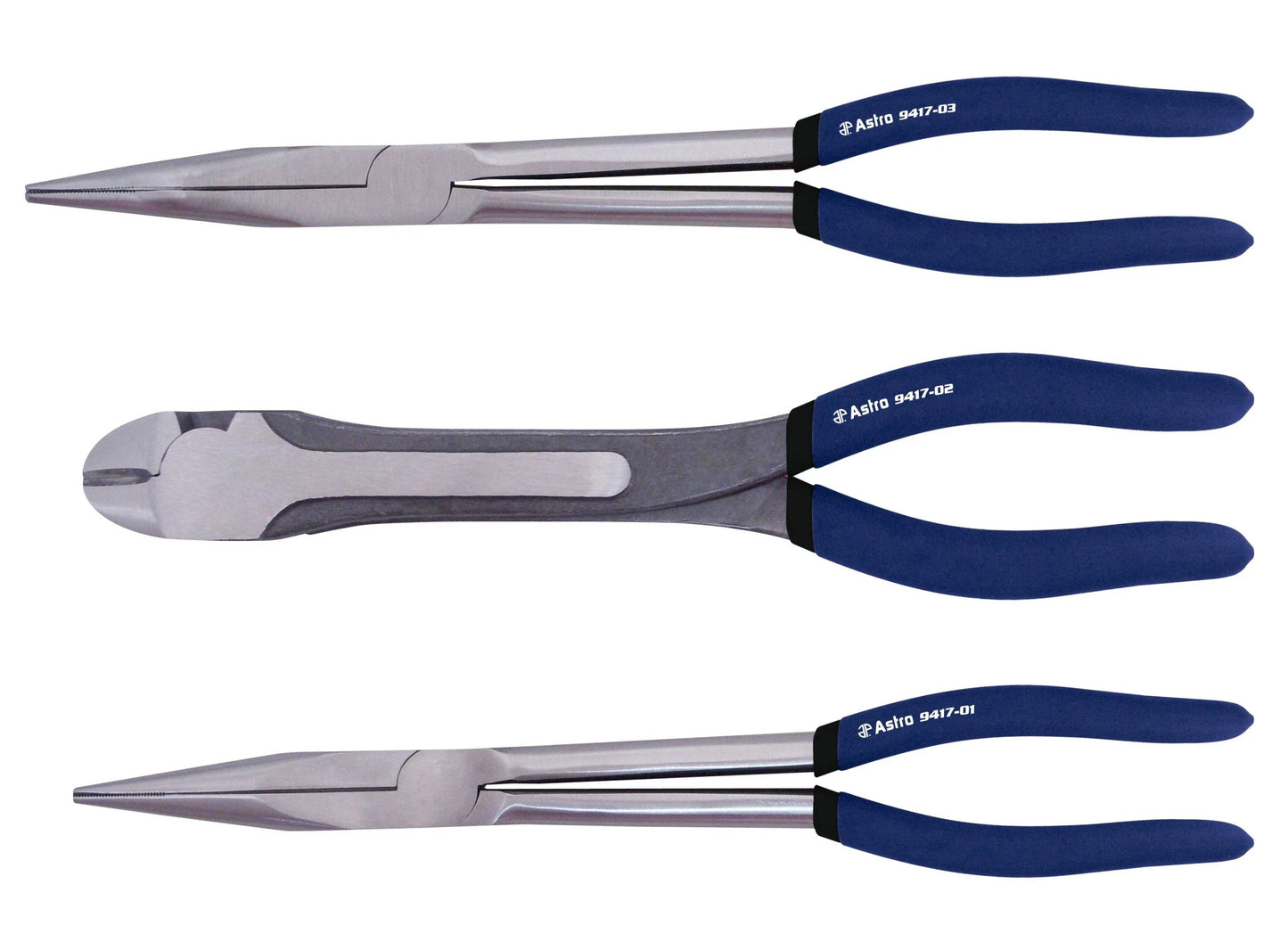 Astro 9417 3pc 11″ Assortment Pliers Set