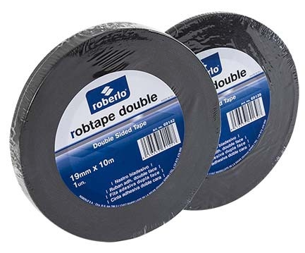ROBERLO - ROBTAPE DOUBLE Double sided tape 6mmx10m, 12mmx10m, 19mmx10m & 25mmx10m