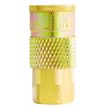 Milton® (785) 1/4" FNPT Female T-Style Air Compressor Quick Connect Fitting Coupler 785