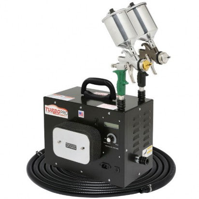 APOLLO MAXI-MISER 2000 TURBINE SYSTEM W/ 2 SPRAY GUNS & 37' HOSE MAX2000