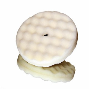 HITECH 8"DOUBLE SIDED WAFFLE FOAM PAD WHITE B120XW
