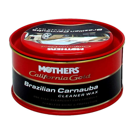 MOTHERS CALIF. GOLD BRAZILIAN CARNAUBA PASTE WAX 12oz 05500