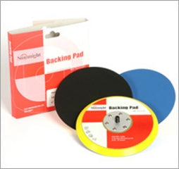 SUNMIGHT USA VELCRO D/A DISC PAD 6"  08400 NO HOLES
