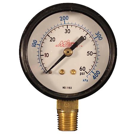Milton® 1/4" NPT Pressure Gauge 1193