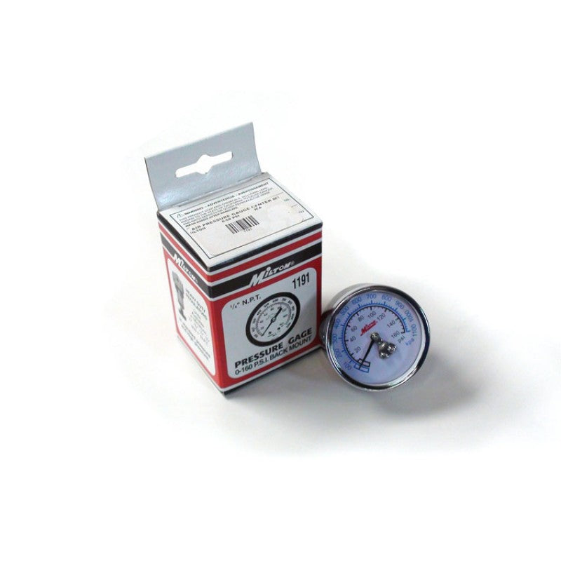 Milton® 1/4" NPT Mini High Pressure Gauge 1191