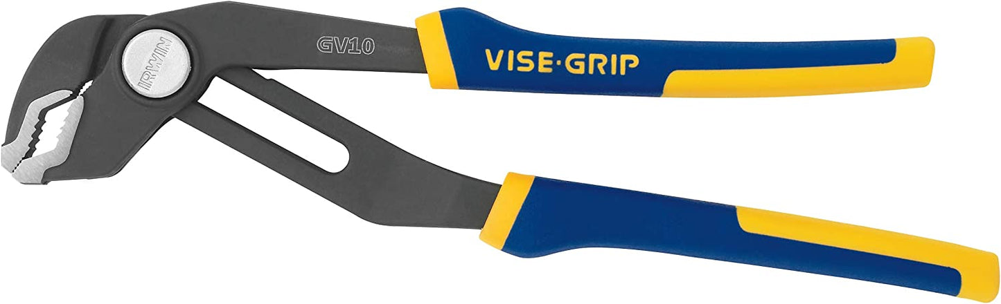IRWIN Tools VISE-GRIP GrooveLock Pliers, V-Jaw, 12-inch (2078112)