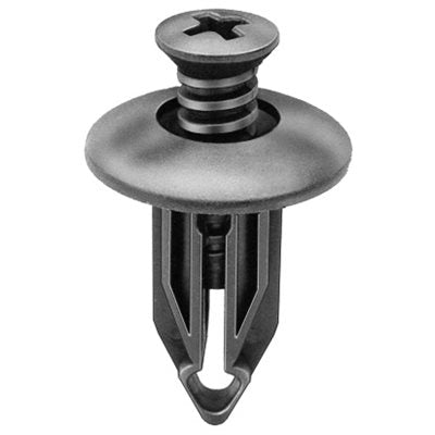 PUSH TYPE RETAINER 27/32 HD DIA. 1" LENGTH #14998