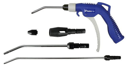 Astro 1746 High Flow Blow Gun w/ 5pc Quick Disconnect Attachments