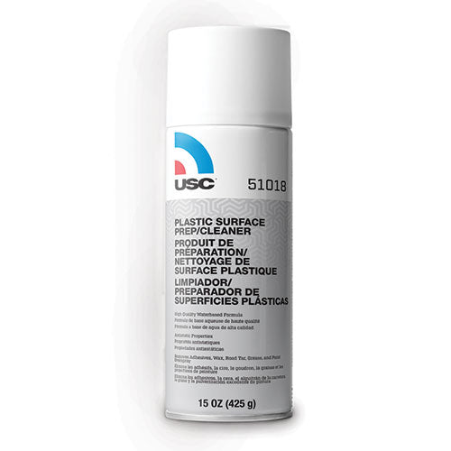 USC PLASTIC SURFACE PREP CLEANER 15oz AEROSOL 1018.A15