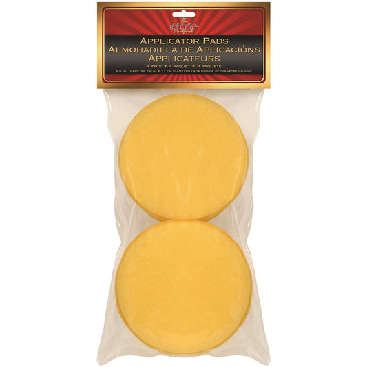 ARNOLD 4.5in. FOAM WAX/POLISH APPLICATR 4/PACK 85-538