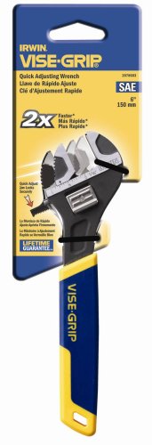 Irwin Tools 2078603 6-Inch Quick Adjust SAE Wrench