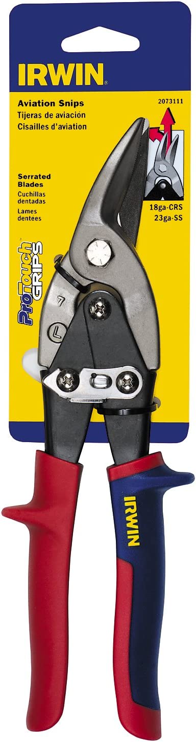 IRWIN Tools Utility Snips, 10-Inch (2073111)