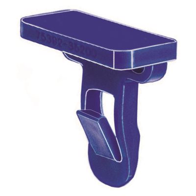 TOYOTA FENDER & BUMPER CLIP BLUE NYLON FRONT #21016