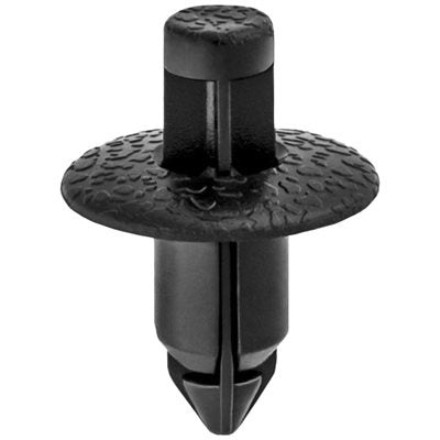 MITSUBISHI PUSH TYPE RETAINER - BLACK NYLON REAR #21140