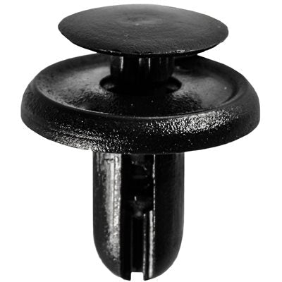 MITSUBISHI PUSH TYPE RETAINER- BLACK NYLON REAR #21658