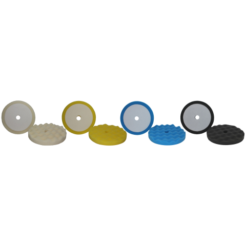 Hi-Tech Industries HI-BUFF BLACK WAFFLE PAD 2PACK HB502C