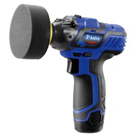 ASTRO TOOLS CORDLESS 12V 3" MINI PISTOL POLISHER W/2 BATTERIES 3027