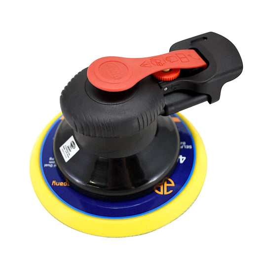 Astro 322P ONYX 6″ Finishing Palm Sander with 6″ PU PSA Backing Pad – 3/16″ Stroke