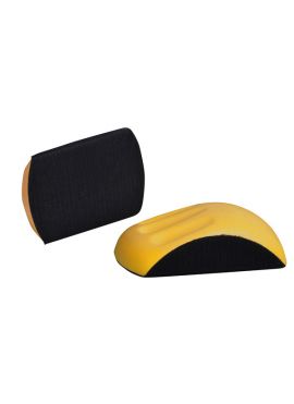 Astro 4655 6″ Hook & Loop Hand Sanding Block for Round Discs