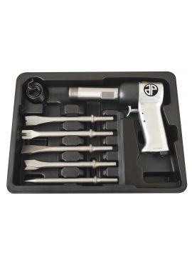 Astro 4901 0.401″ Shank Super Duty Air Hammer W/ 5pc Chisel Set