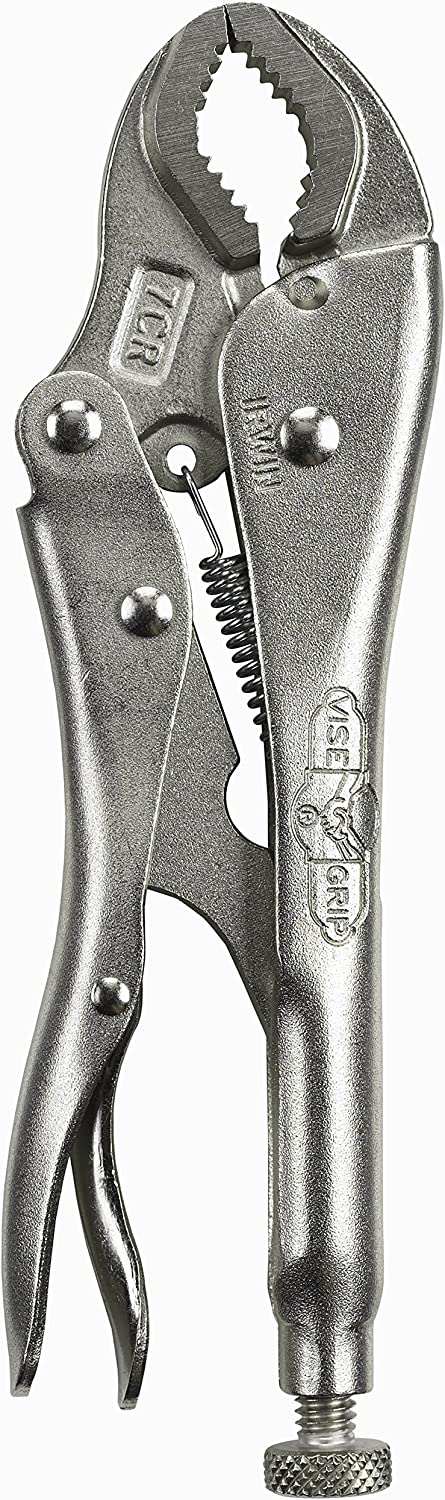 IRWIN Tools VISE-GRIP Locking Pliers, Original, Curved Jaw, 7-inch (4935578)