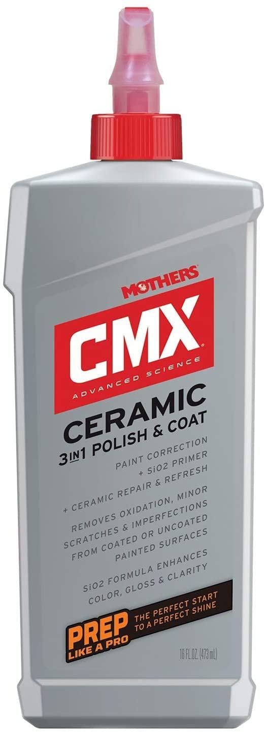MOTHERS CMX CERAMIC 3-IN-1 POLISH & COAT 16oz