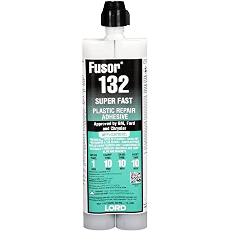FUSOR PLASTIC REPAIR ADH. SUPER FAST (1MIN)(10MIN.SAND) 132B