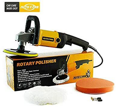 PLUS PBE 7" (180mm) ROTARY POLISHER VARIABLE SPEED BY AUTOCARE 02PO08-US