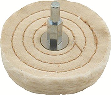 ENKAY 3" WHEEL POLISHING BUFF-3 ROW 1/4 SHANK 160-300