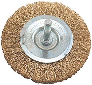 ENKAY 4" WIRE WHEEL FINE 1/4" SH, CD 1865C