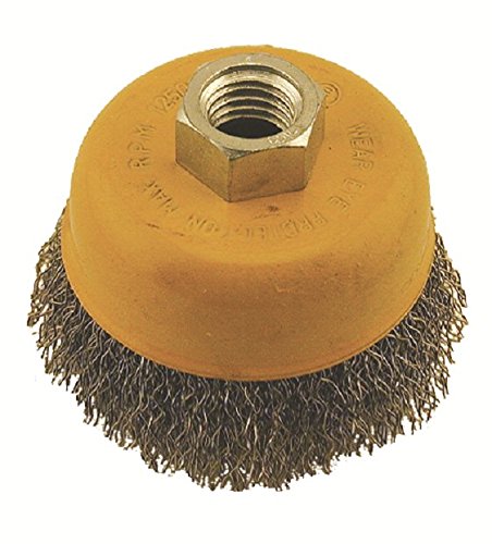 ENKAY 4" CRIMPED WIRE CUP BRUSH  (5/8) 1824C