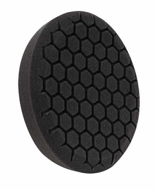 S.A.R. 8.5" BUFFING PAD HEX-VENT FACE BLACK FINAL PH85B