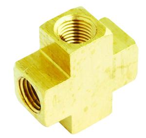 Milton® 1/4" FNPT Brass Cross Hose Fitting  656