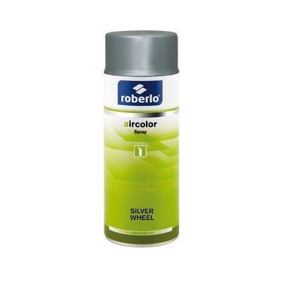 ROBERLO AIRCOLOR SILVER WHEEL ENAMEL 400ML