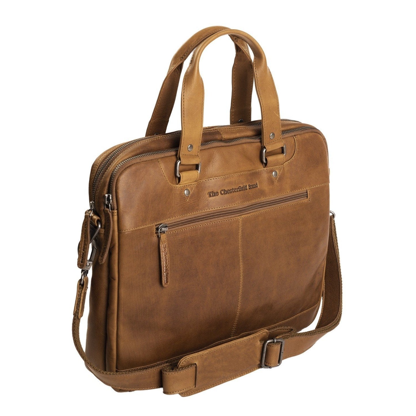 The Archaologist Faded Leather Folio Shoulderbag