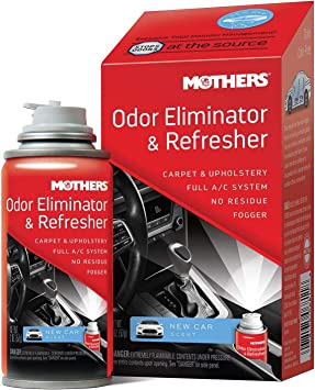 Mothers 06811 Odor Eliminator & Refresher, New Car Scent 06811