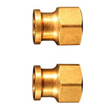 Milton® 3/8" FNPT x 1/4" FNPT Hex Coupling Hose Fitting  6431