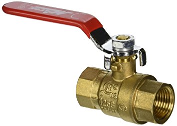 Milton® (1094-8) 1/2 FNPT Full Port Heavy-Duty Brass Ball Valve