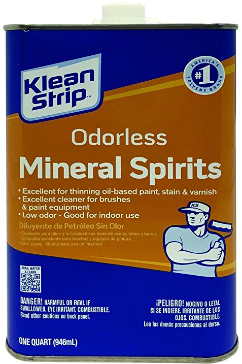 KLEAN-STRIP WMBarr ODORLESS MINERAL SPIRITS GAL QKSP94006