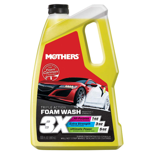 TRIPLE ACTION 3X FOAM CANNON WASH 100oz 05610