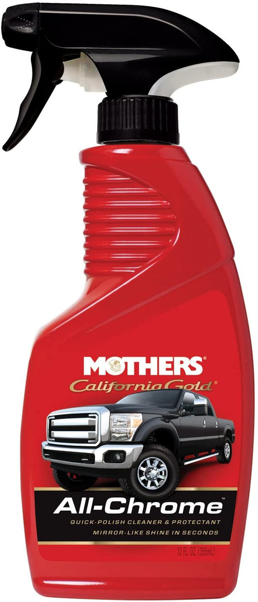 MOTHERS CALIFORNIA ALL-CHROME CLEAN & PROTECT 12oz SPRAY 05222
