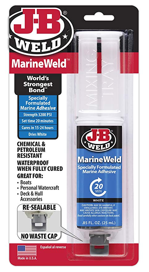 JB WELD MARINE WELD SYRINGE 50172