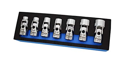 Astro 74307 7pc 3/8″ Drive Flex Socket Set – 6 Point – SAE