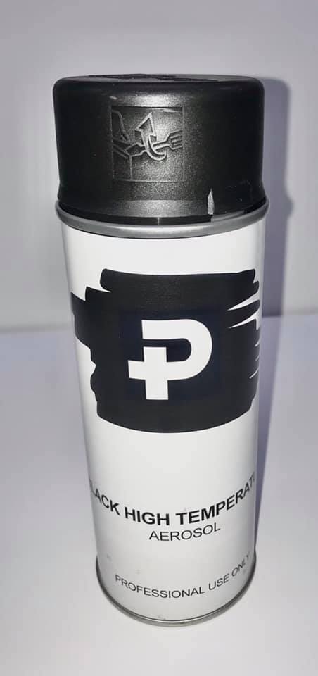 HIGH TEMP. 800* BLACK SPRAY 400mL (13.5oz) HTB400
